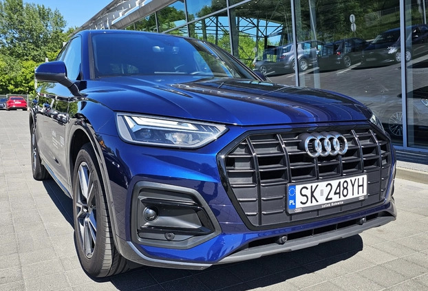 Audi Q5 Sportback cena 216000 przebieg: 18125, rok produkcji 2023 z Miłakowo małe 466